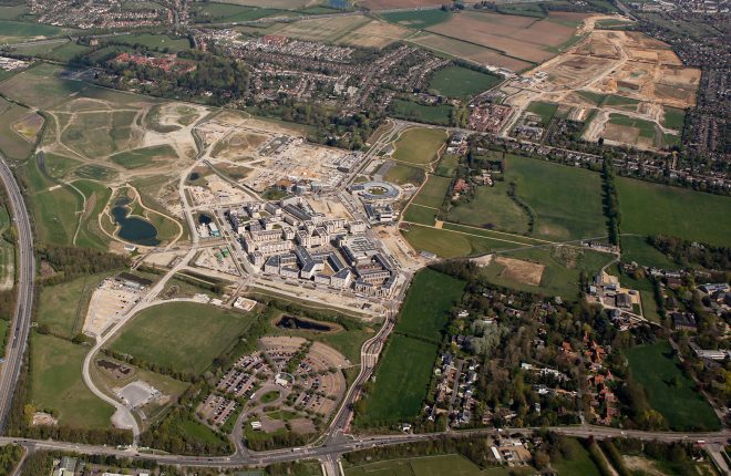 Aerial image of Eddington